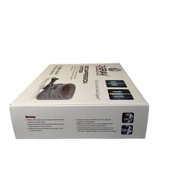 Z-Grav Spinal Decompression System Lumbar Belt For Back Pain Relief Size Large - Picture 10 of 12